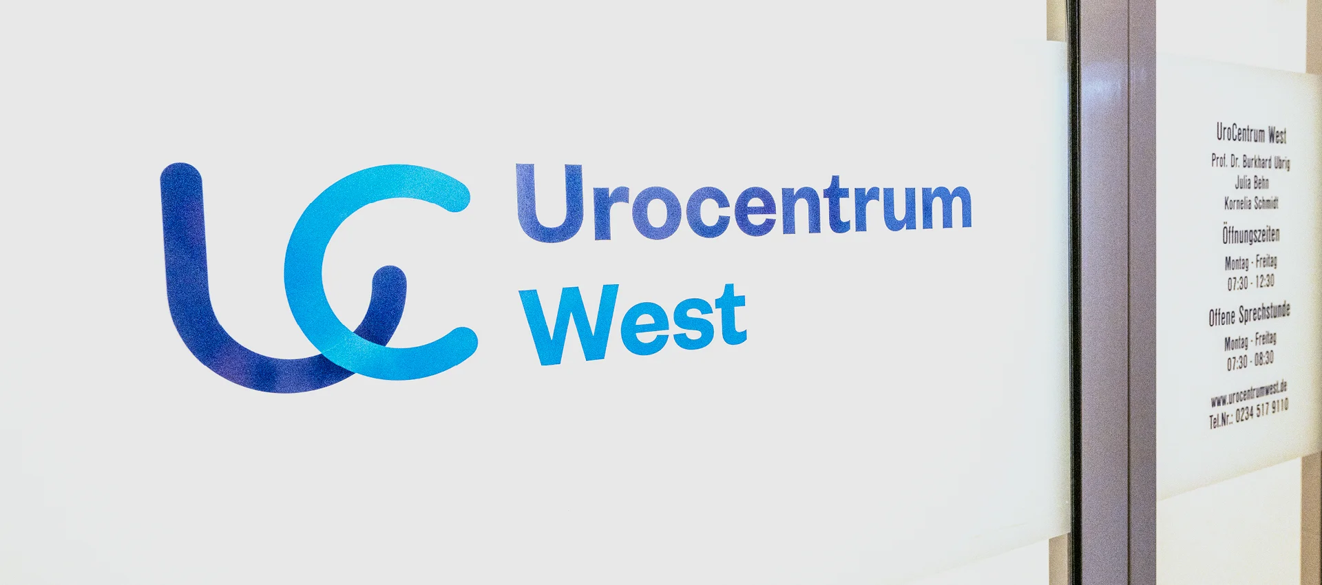 Räumlichkeiten der urologischen Praxis Urocentrum West